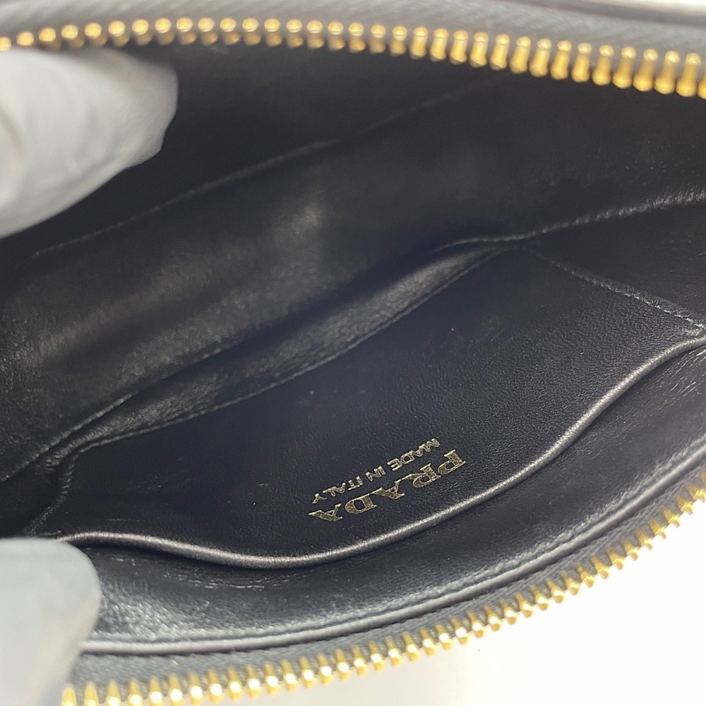 Prada PRADA Arche Small Shoulder Bag Black - Picture 11 of 11